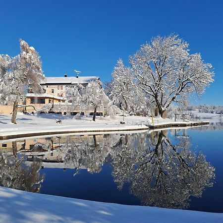 Hotel-Pension Seebad "Seegenuss-Natur-Spa" Sulzberg Zewnętrze zdjęcie