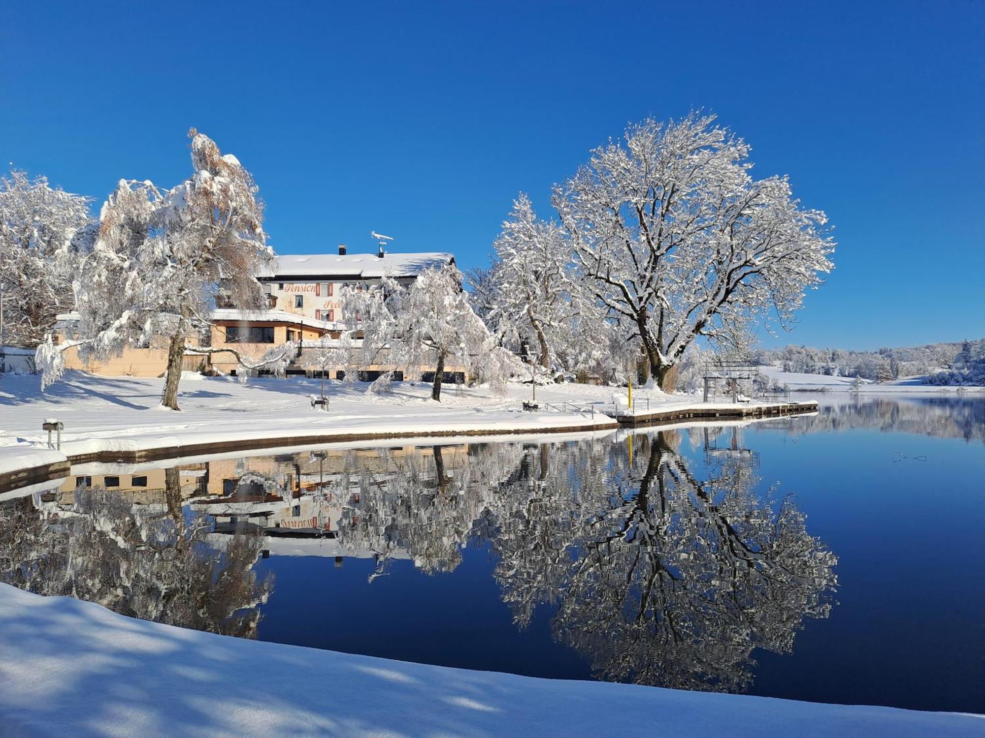 Hotel-Pension Seebad "Seegenuss-Natur-Spa" Sulzberg Zewnętrze zdjęcie